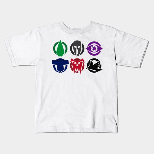 Team Arrow Kids T-Shirt by fenixlaw